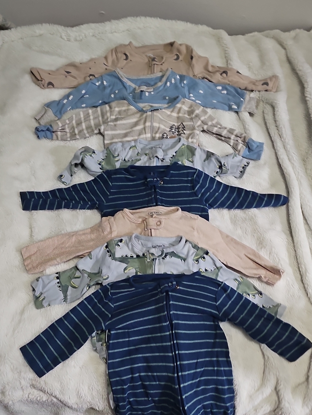 3-6mo Sleeper Lot Of 8